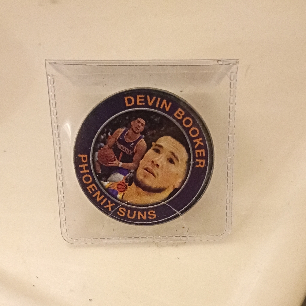 Devin Booker Highland Mint NBA Series 1  39MM Collectors Coin LE/8000 + COA